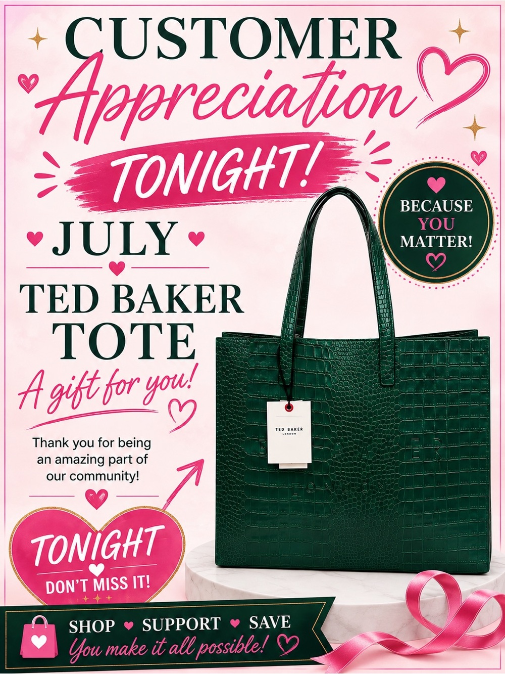 JULY CUSTOMER APPRECIATION GIVEAWAY! For Moderngrl53 and Hey_its_Hayley